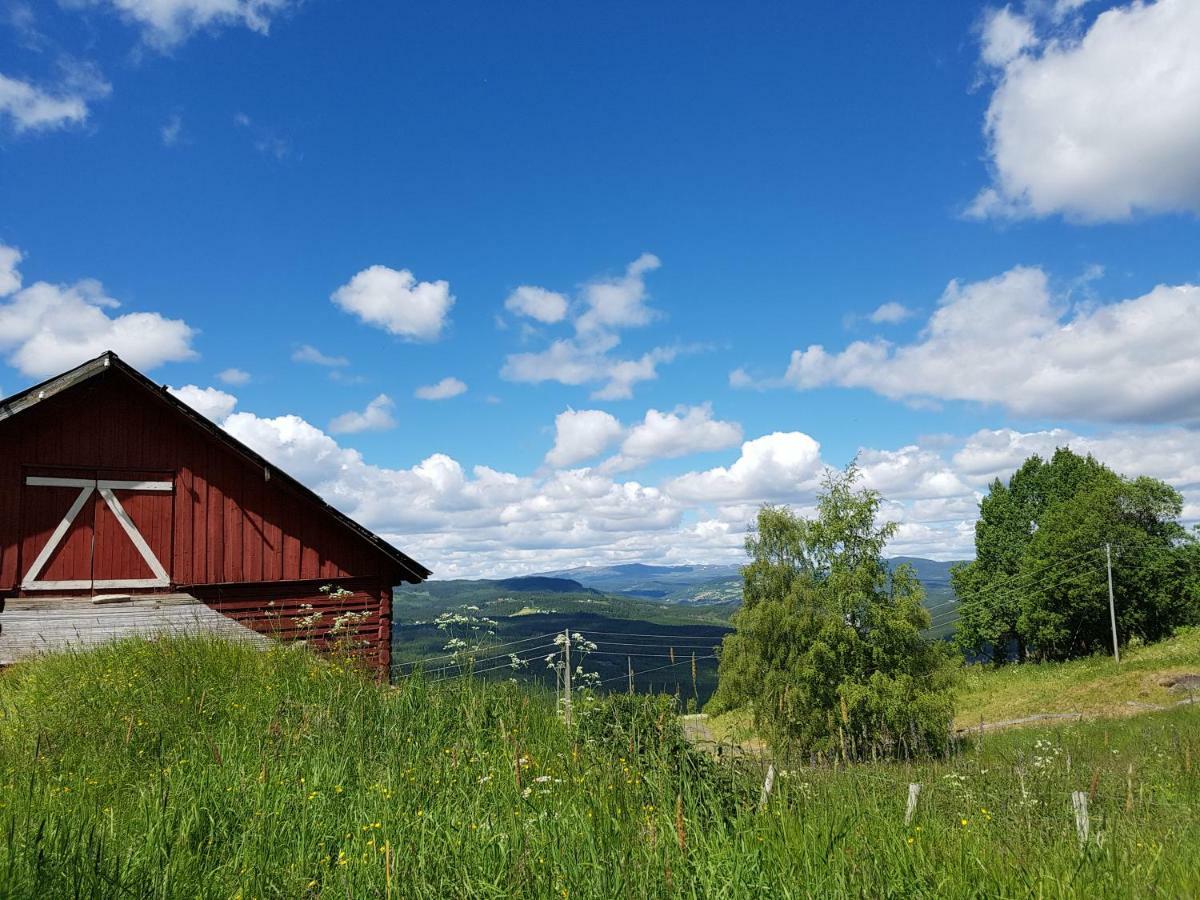 Haugtun Gardspensjonat Og Leiligheter Nordre Land Exteriör bild