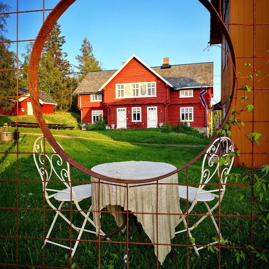 Haugtun Gardspensjonat Og Leiligheter Nordre Land Exteriör bild