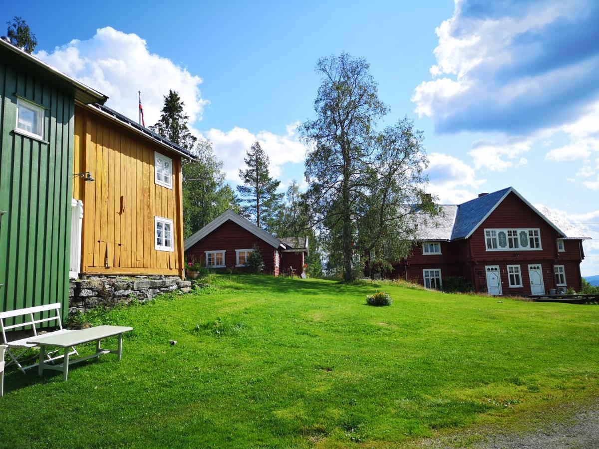 Haugtun Gardspensjonat Og Leiligheter Nordre Land Exteriör bild