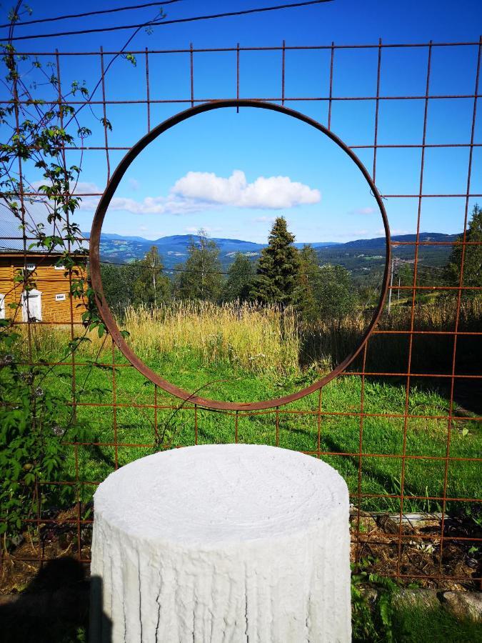 Haugtun Gardspensjonat Og Leiligheter Nordre Land Exteriör bild
