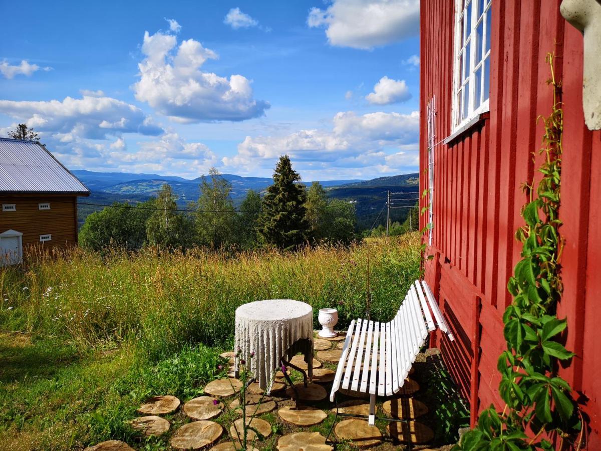 Haugtun Gardspensjonat Og Leiligheter Nordre Land Exteriör bild